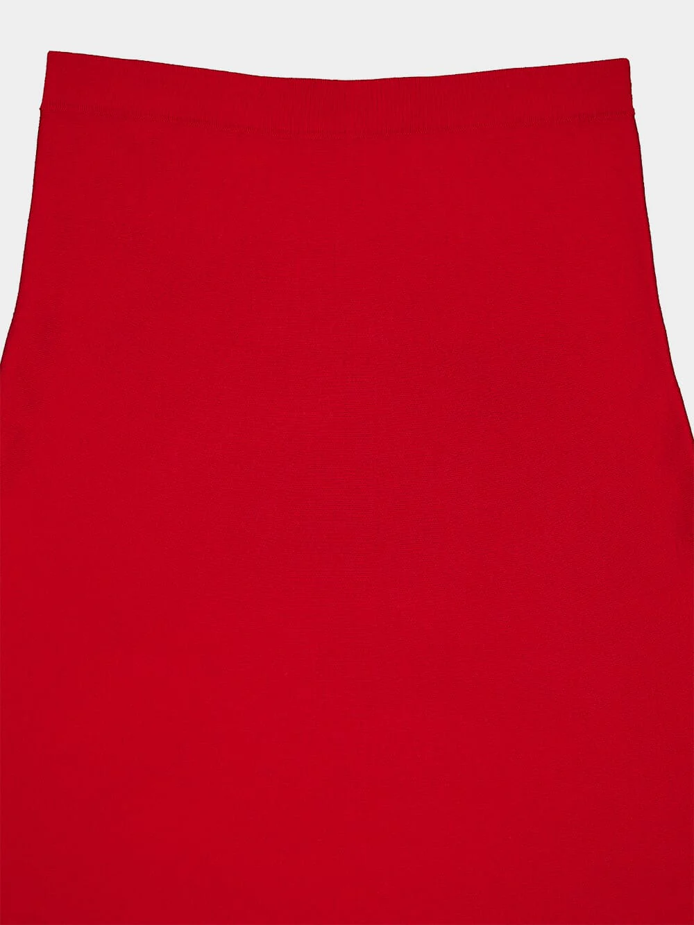 Scarlet Red Freddie Knit Midi Skirt - Image 5