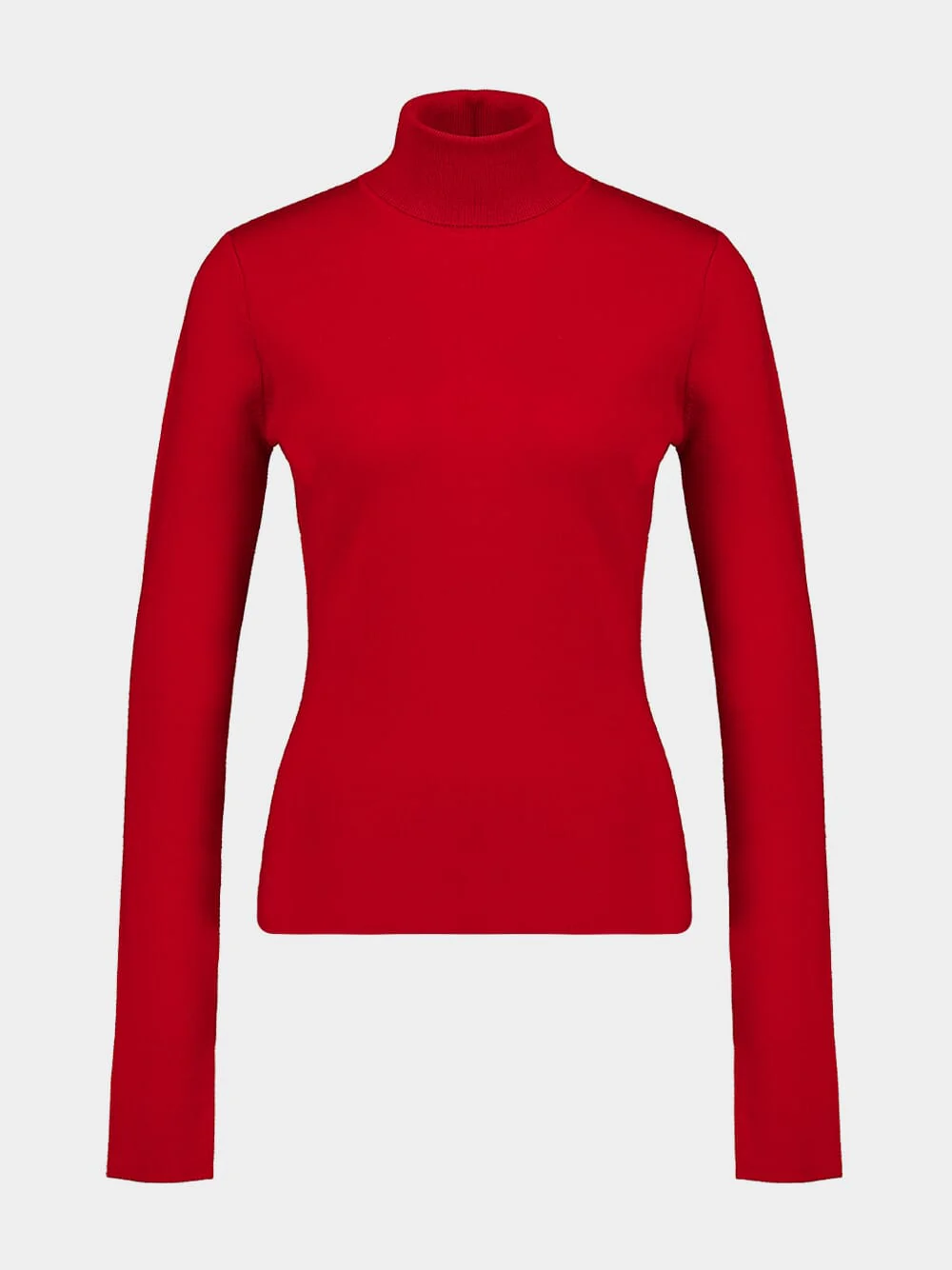 Scarlet Red May Knit Turtleneck - Image 2