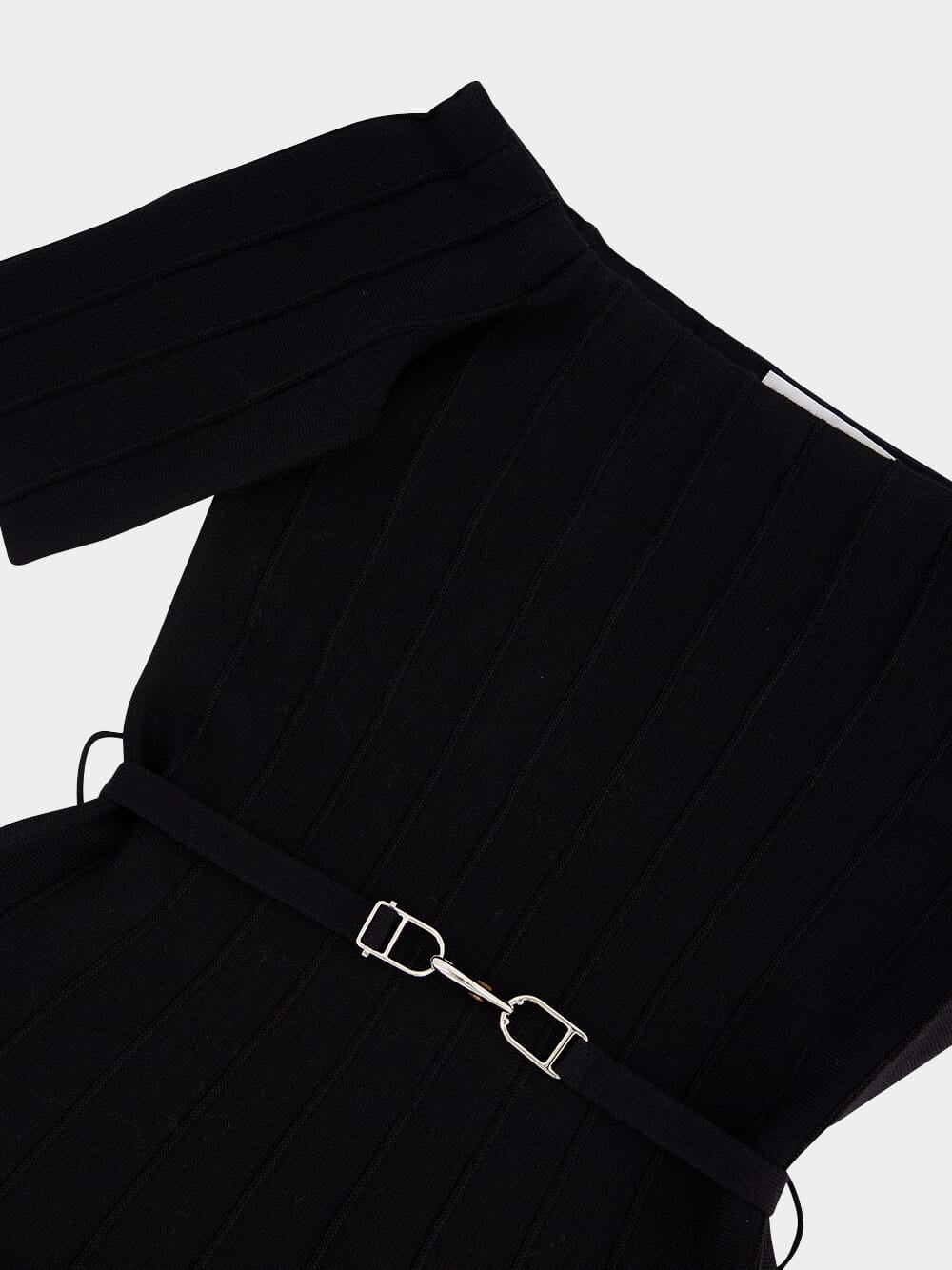 Wool Kurt Knit Pleated Dress - Image 4
