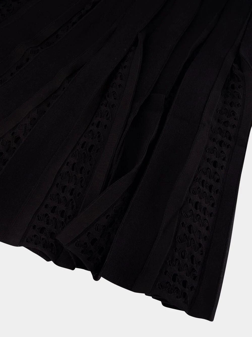 Wool Kurt Knit Pleated Dress - Image 5