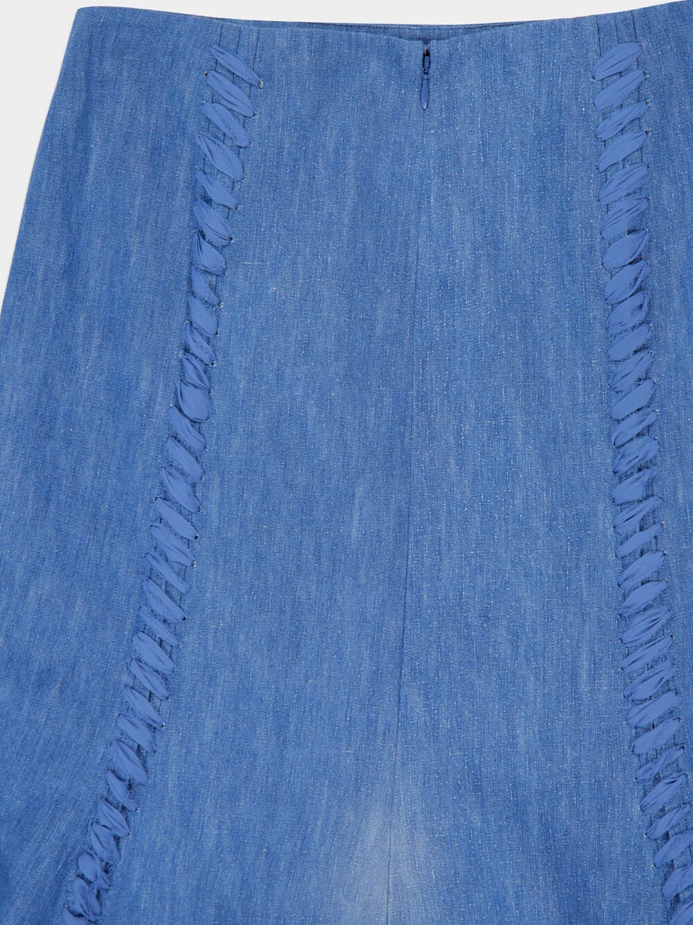 Dion Light Blue Denim Maxi Skirt - Image 6