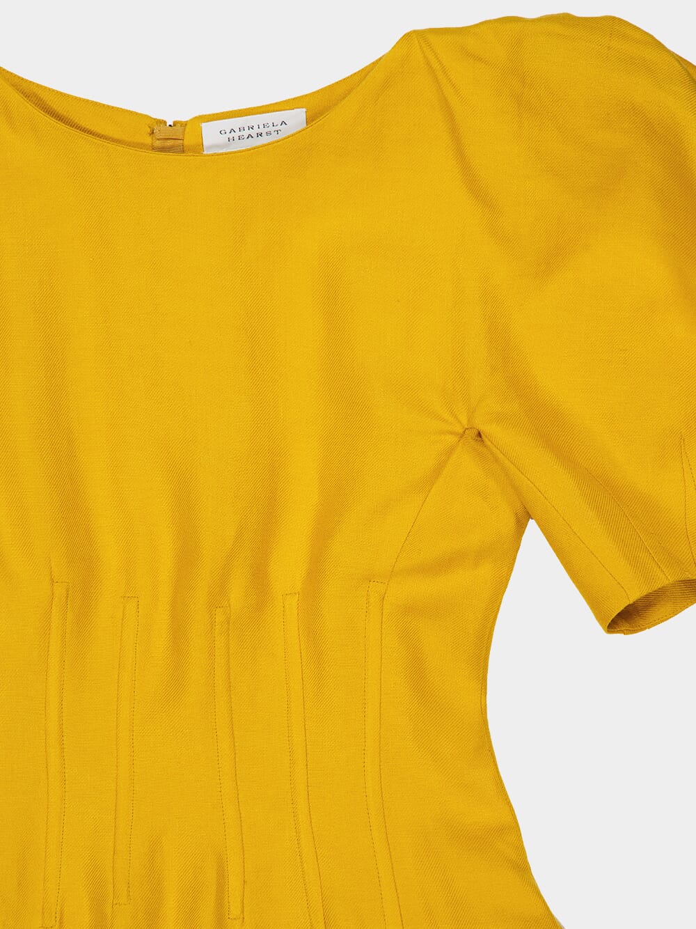 Golden Birch Ranya Puff Sleeve Linen Maxi Dress - Image 3