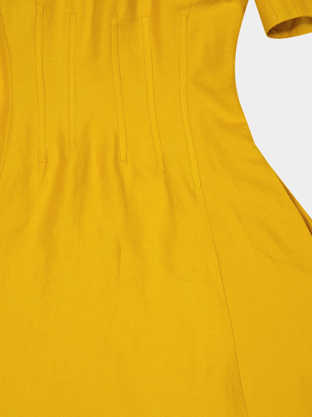 Golden Birch Ranya Puff Sleeve Linen Maxi Dress - Image 4