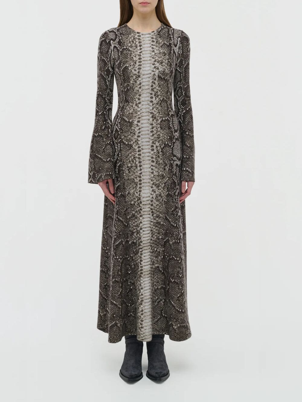 Greyscale Aalia Cashmere-Silk Maxi Dress - Image 2