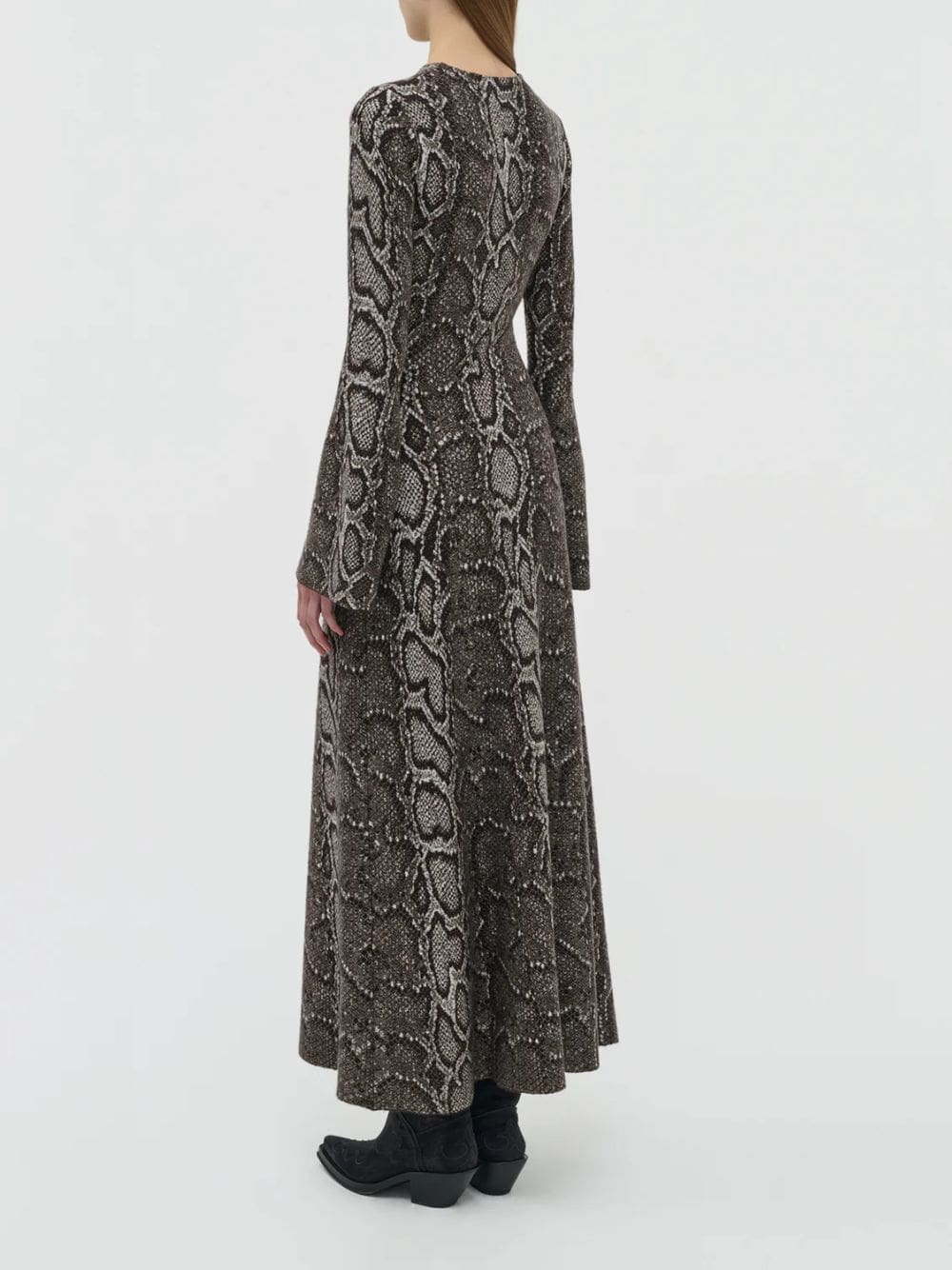 Greyscale Aalia Cashmere-Silk Maxi Dress - Image 4