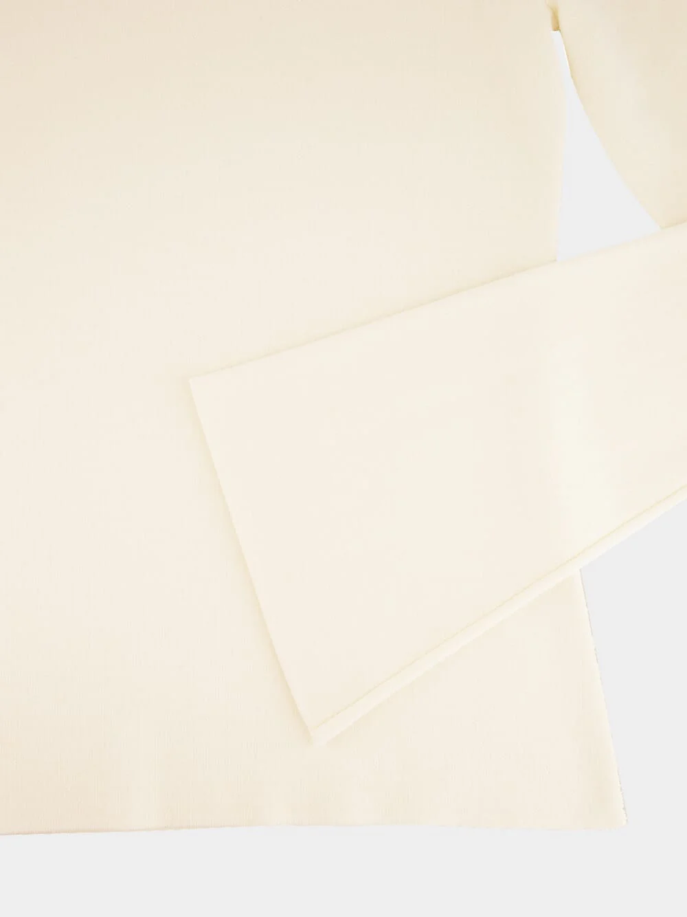 Ivory Mason Long-Sleeve Crewneck Top - Image 4