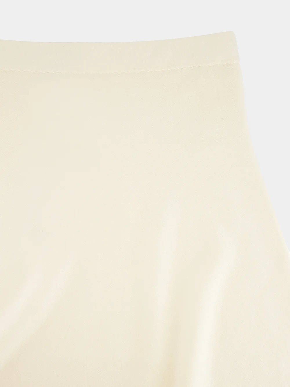 Ivory Maxi Skirt in Freddie Virgin Wool - Image 3