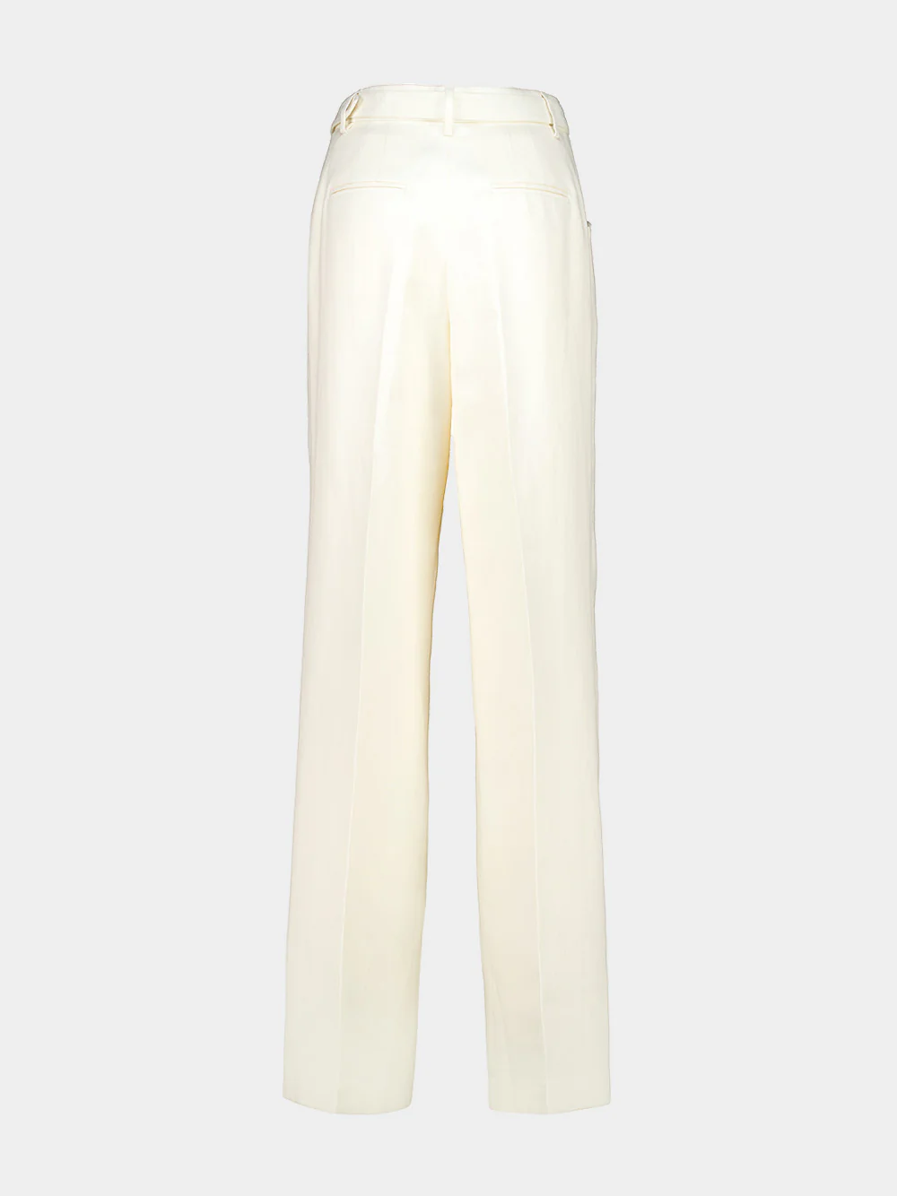 Ivory Norman Straight-Leg Tweed Pants - Image 2