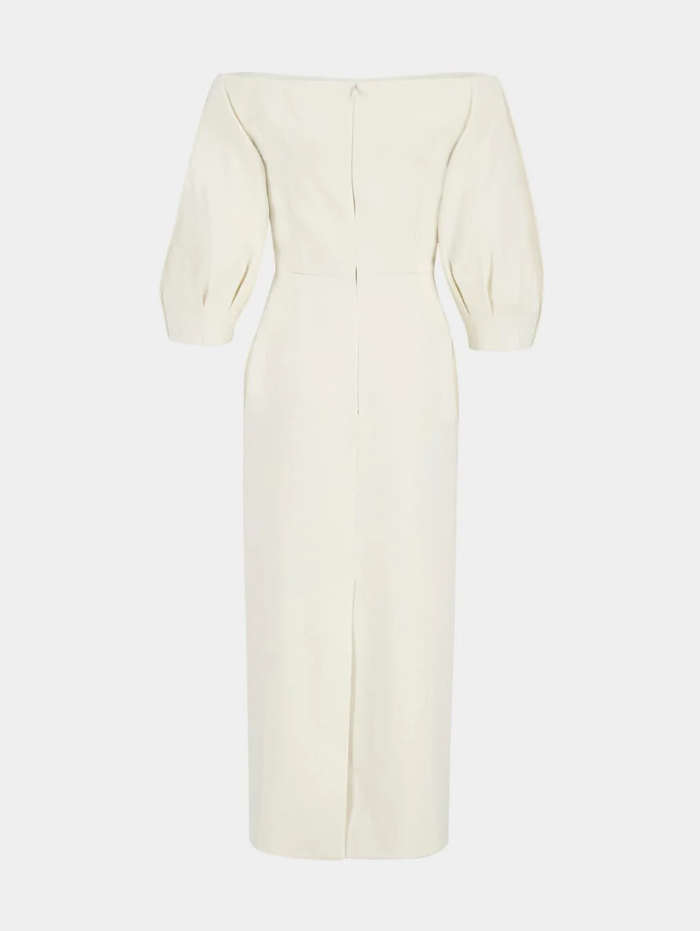 Majano Linen Midi Dress - Image 3