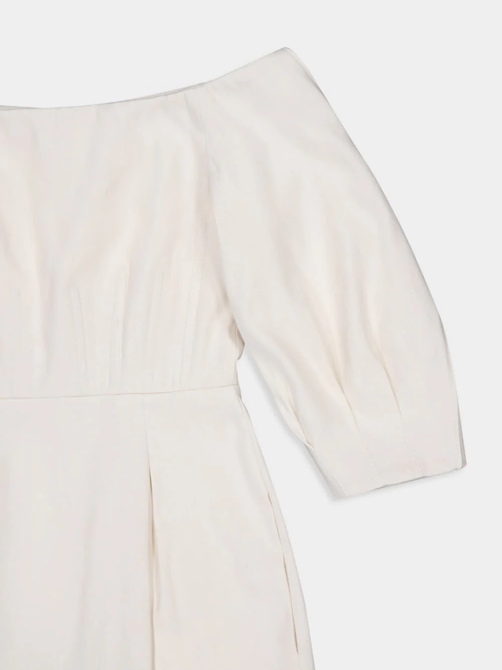 Majano Linen Midi Dress - Image 5