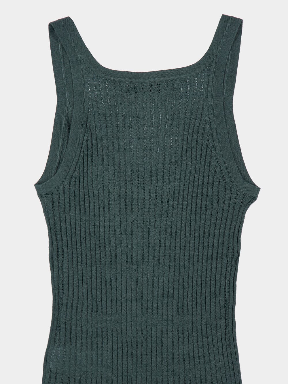 Nevin English Green Knit Tank Top - Image 4