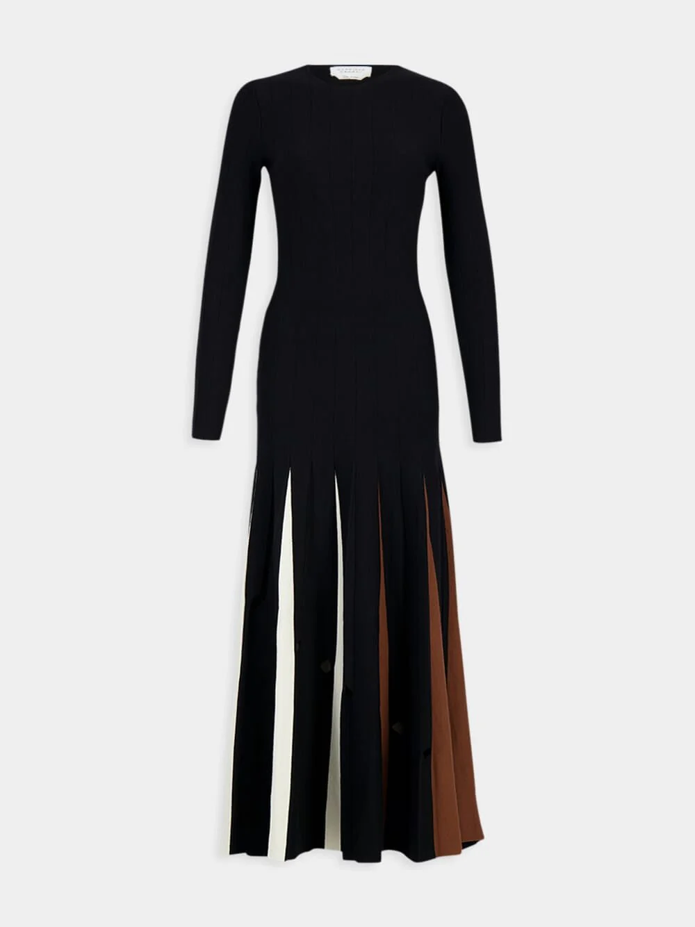 Ottavia Wool Pleated Dress