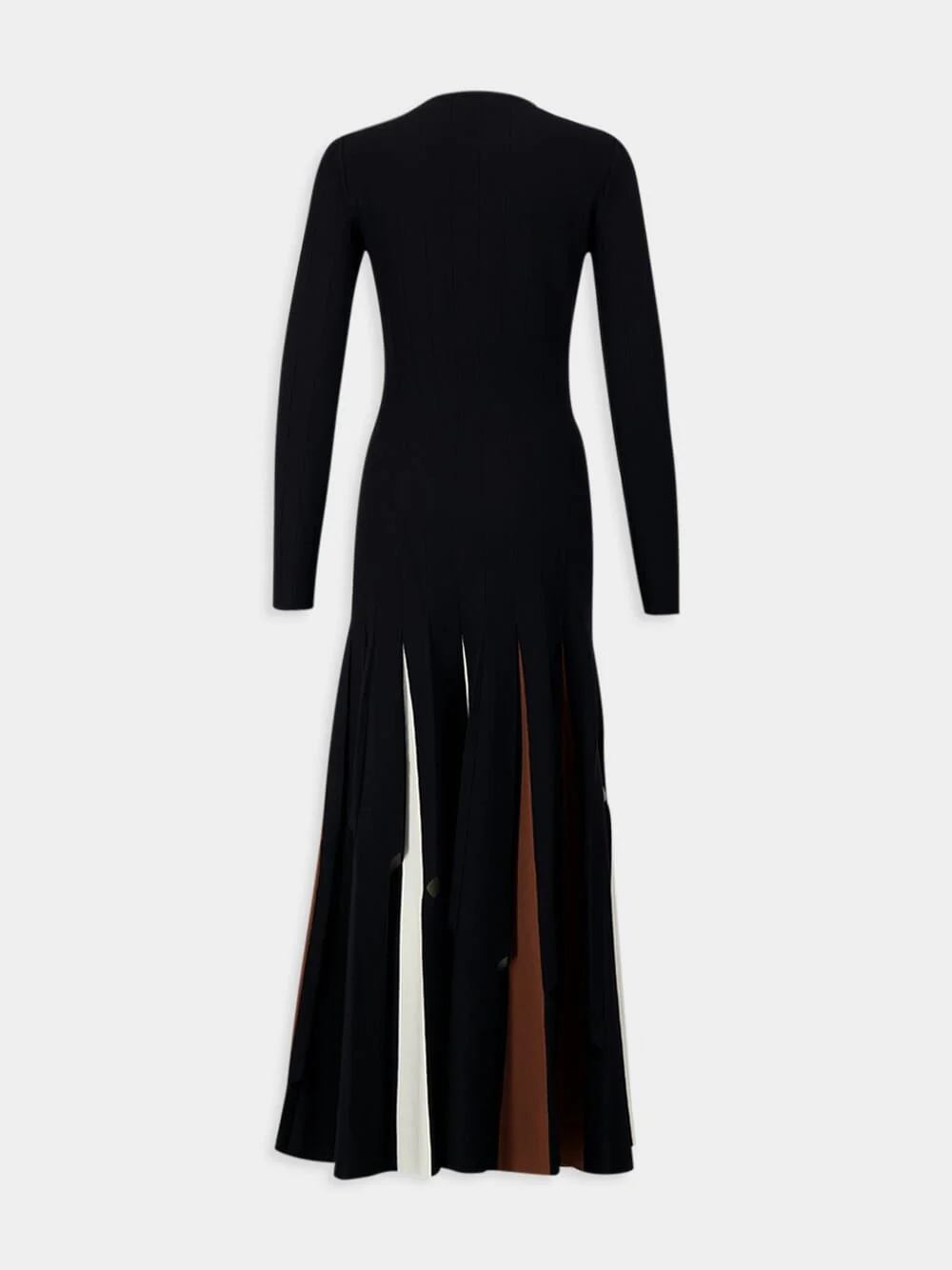 Ottavia Wool Pleated Dress - Image 3