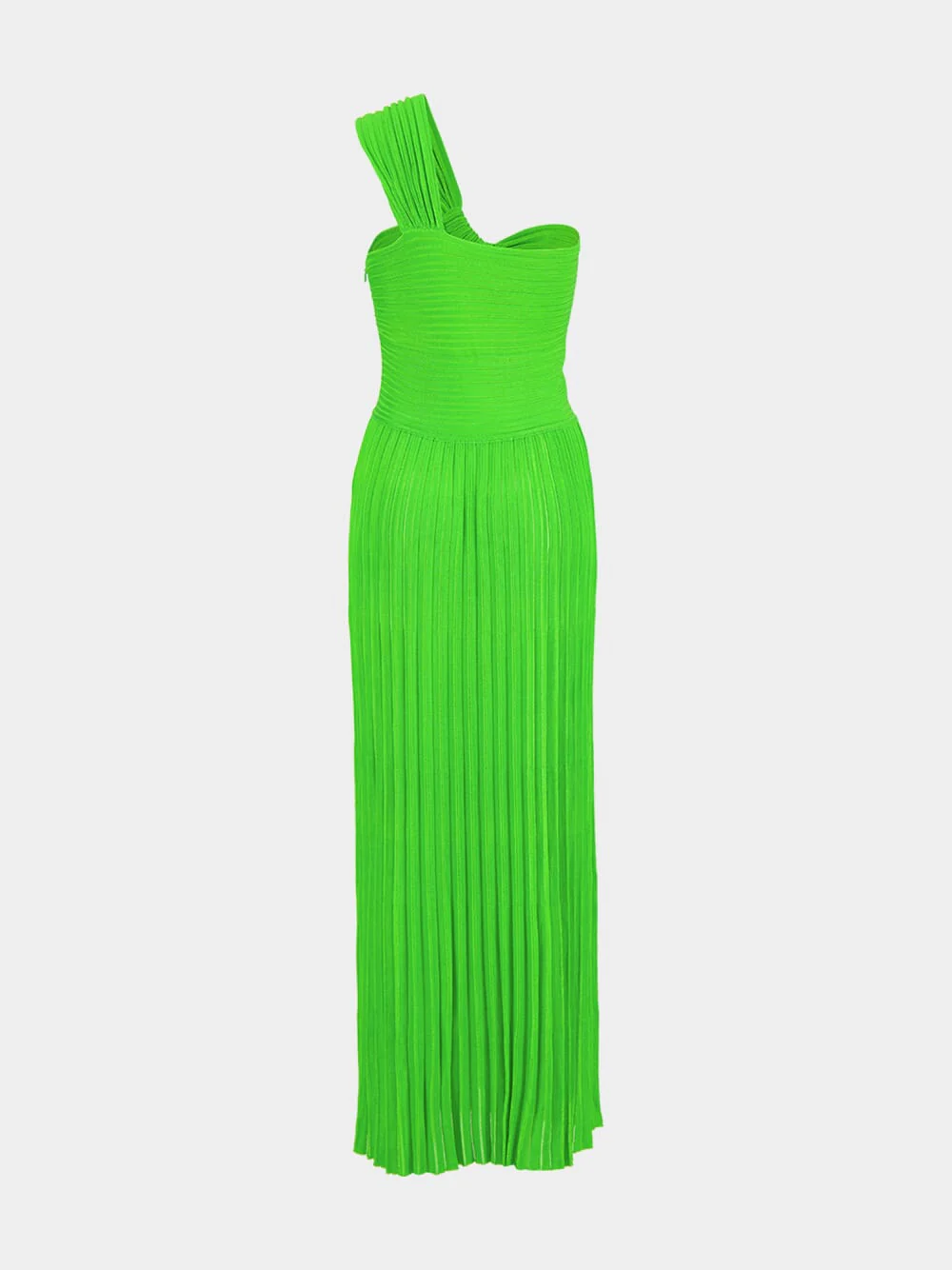 Peridot Green Altura One-Shoulder Maxi Dress - Image 2