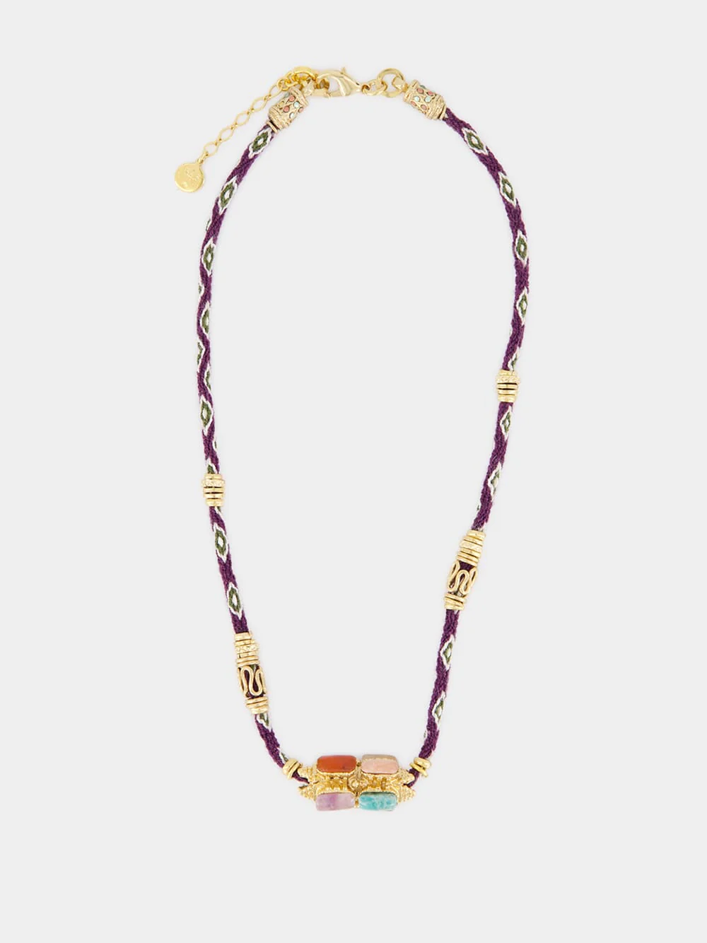 Purple Lima Talisman Necklace