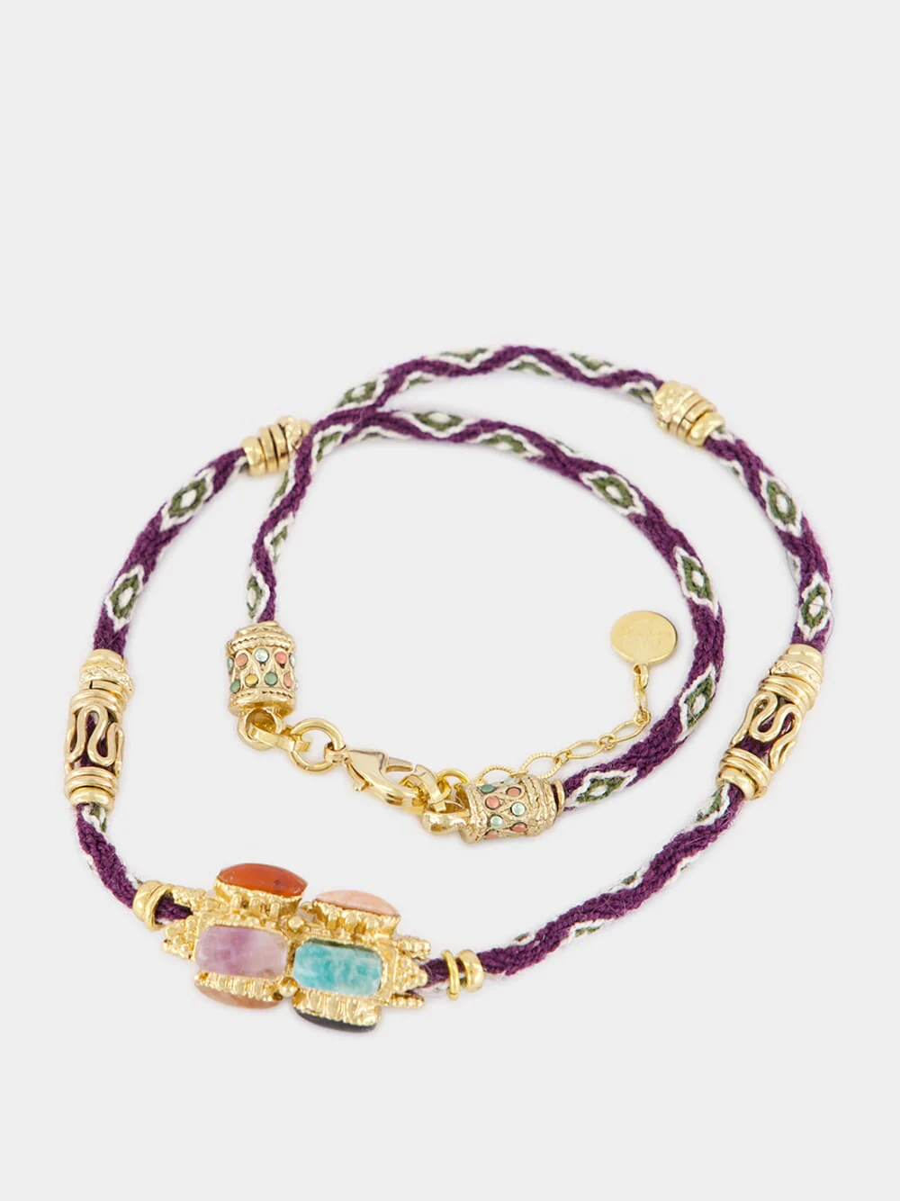 Purple Lima Talisman Necklace - Image 2