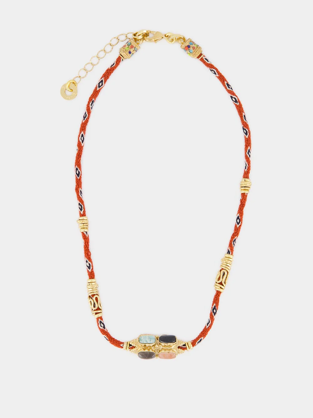 Rust Lima Talisman Necklace
