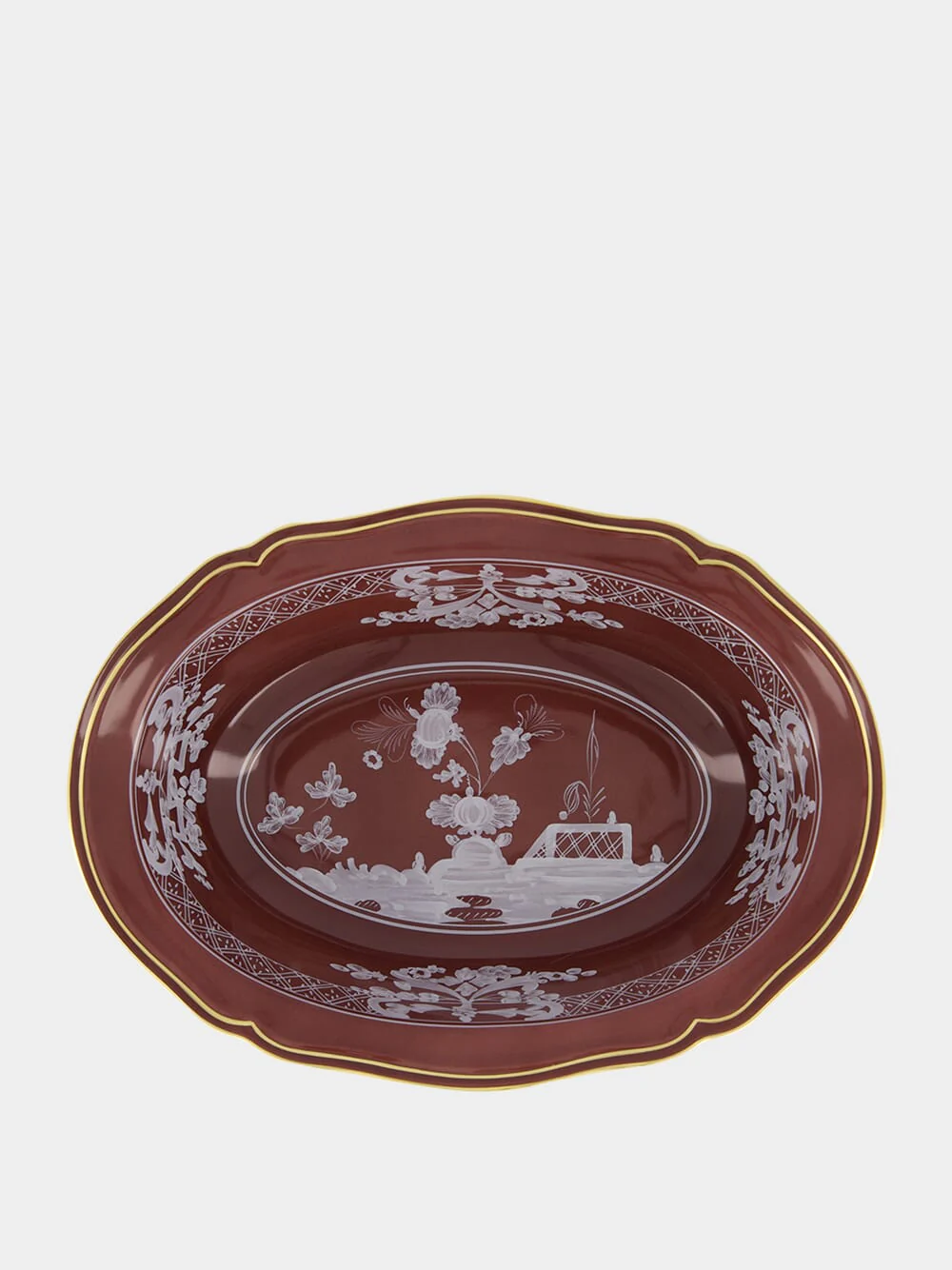 Castagna Oriente Italiano Oval Bowl