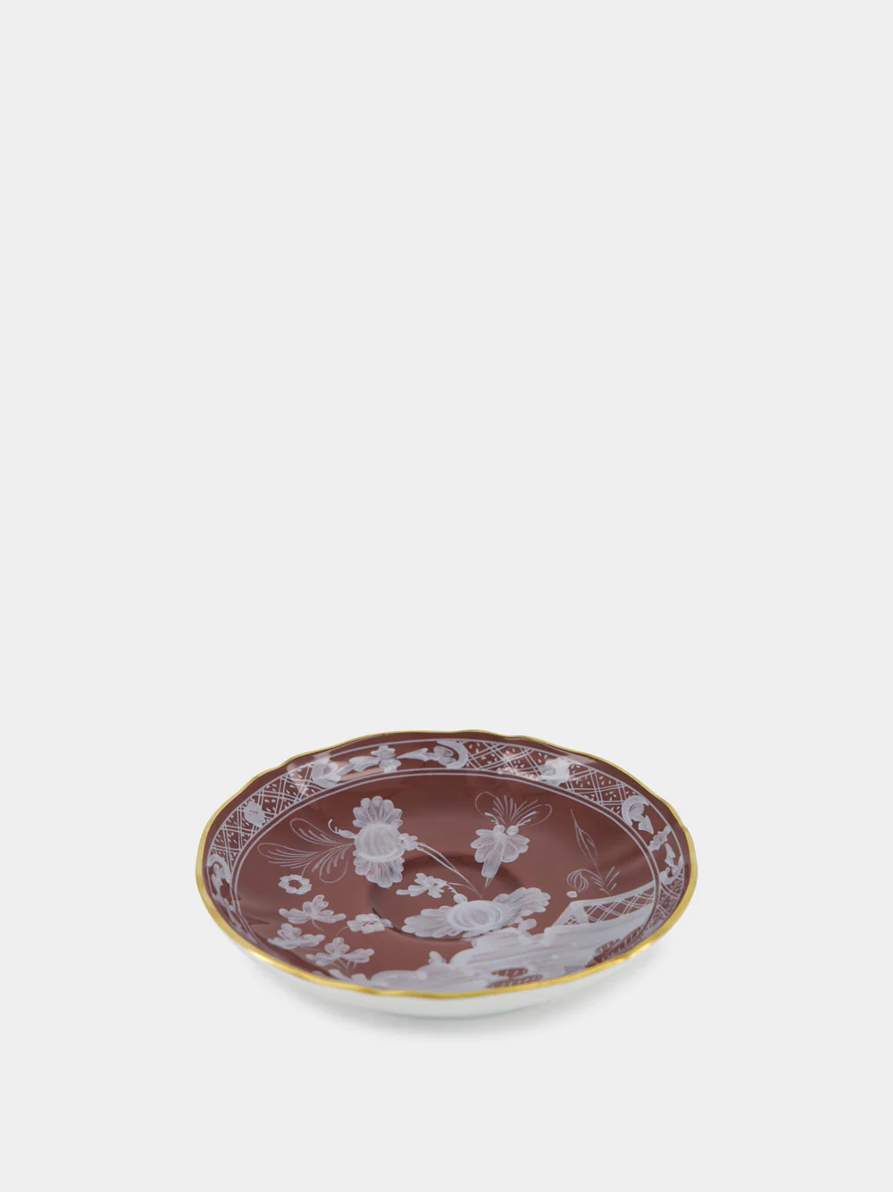 Chestnut Porcelain Coffee Plate - Image 2