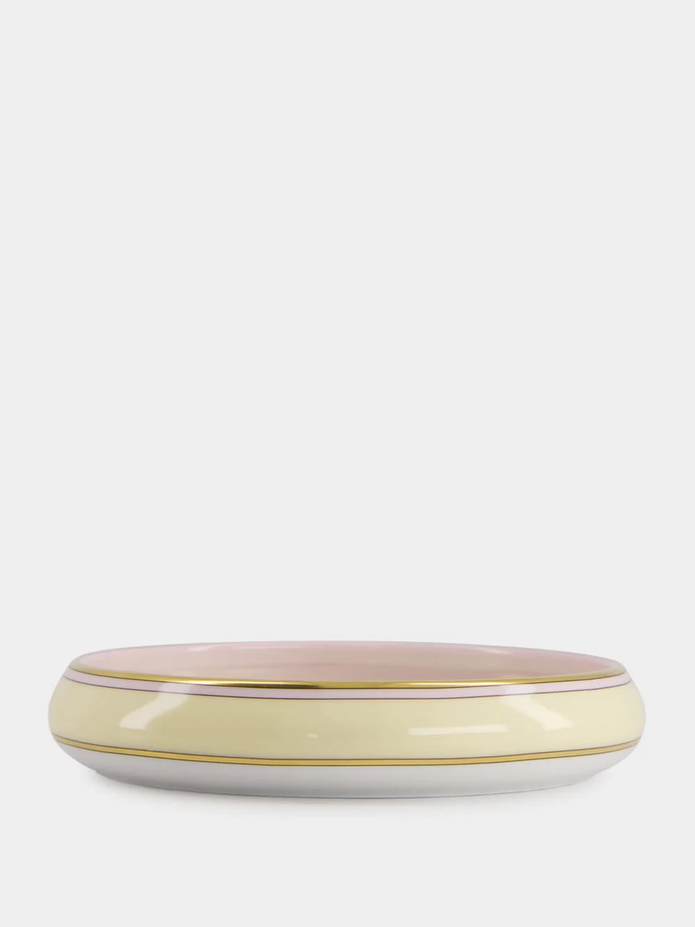Giallo Porcelain Diva Round Tray - Image 3