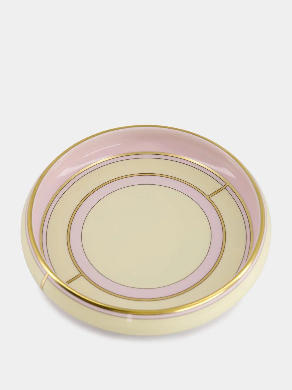 Giallo Porcelain Diva Round Tray - Image 4