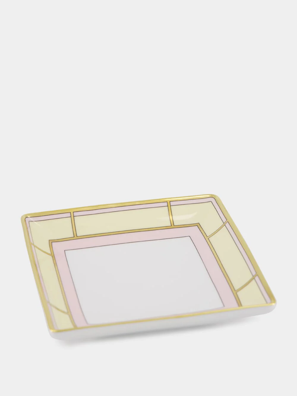 Giallo Porcelain Diva Square Tray - Image 2