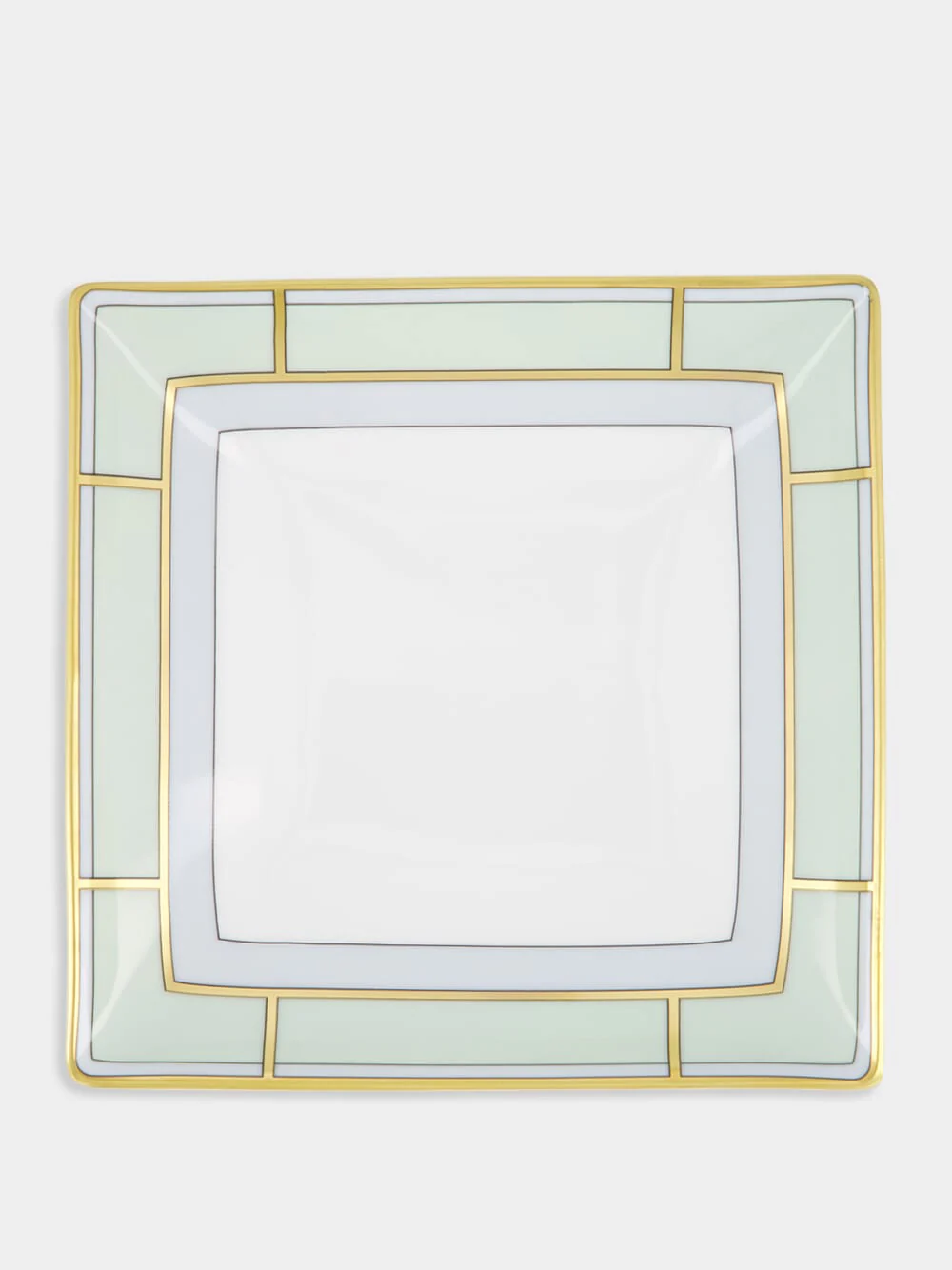 Verde Porcelain Diva Square Tray