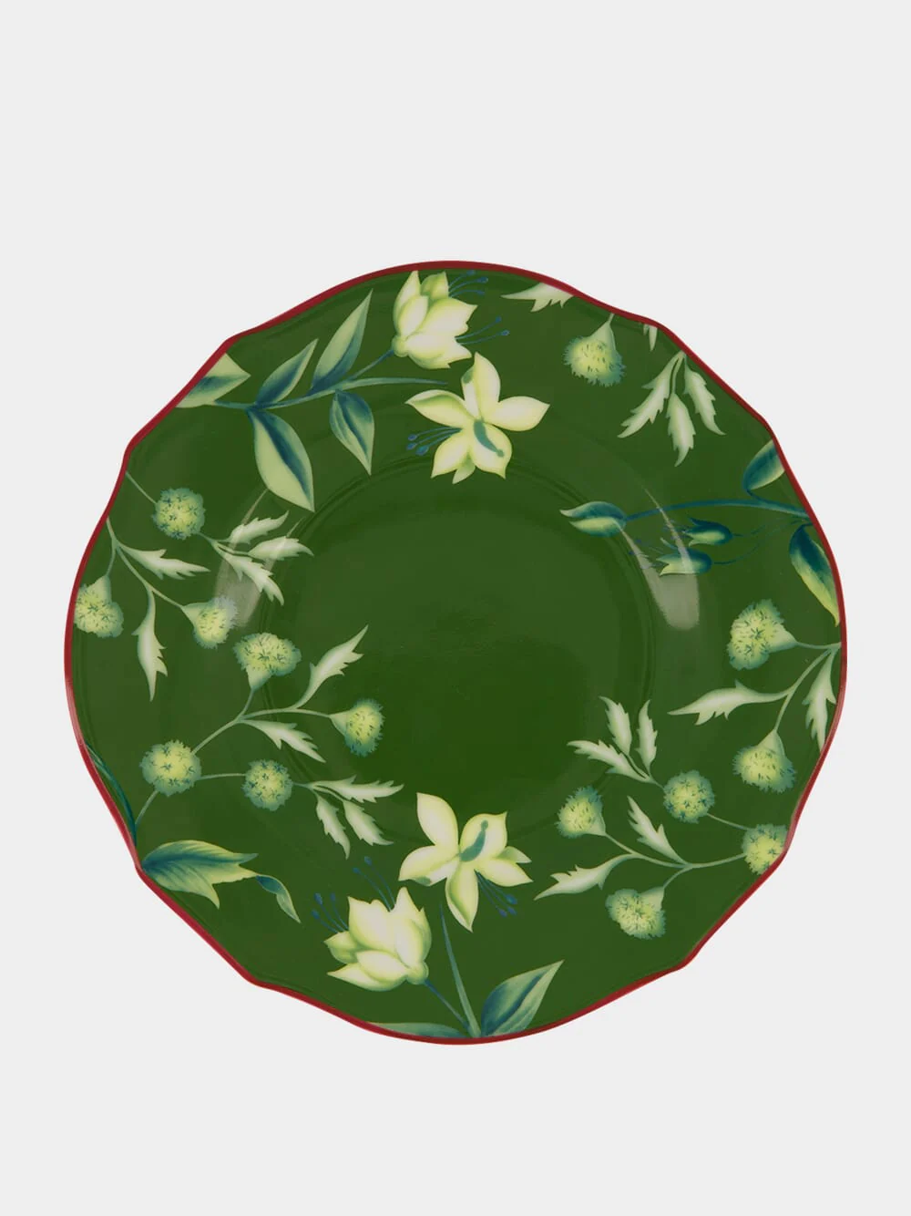 Florenza Acanto Green Bread Plate
