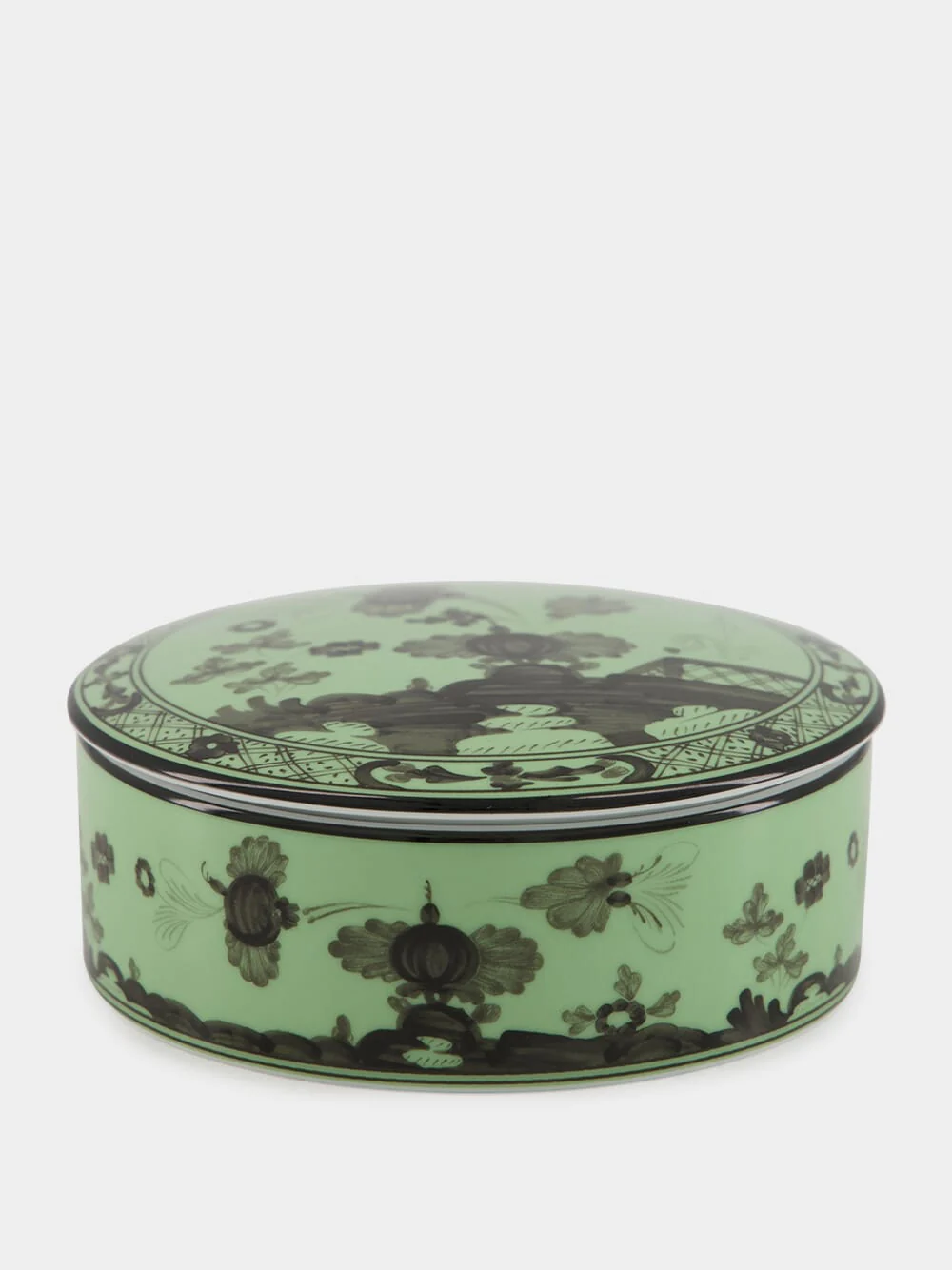 Green Bario Porcelain Box