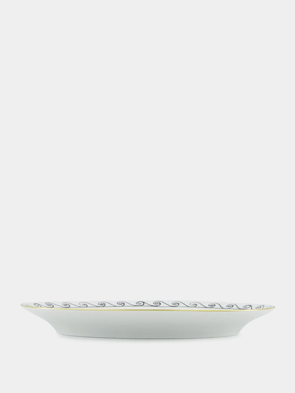 Il Viaggio Di Nettuno Chariot White Large Oval Platter - Image 2
