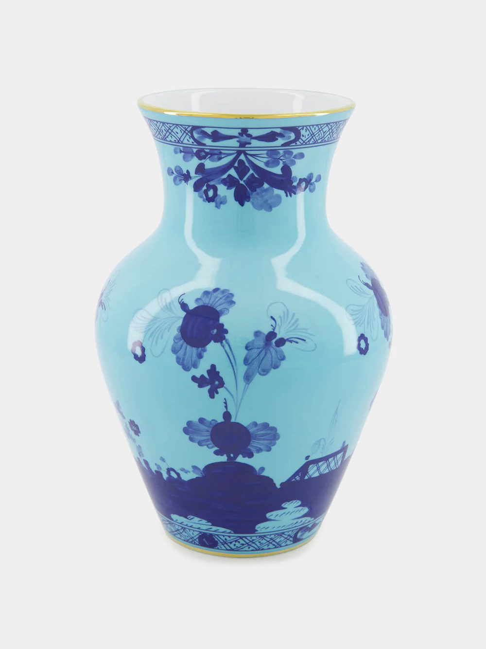Oriente Italiano Iris Ming Vase