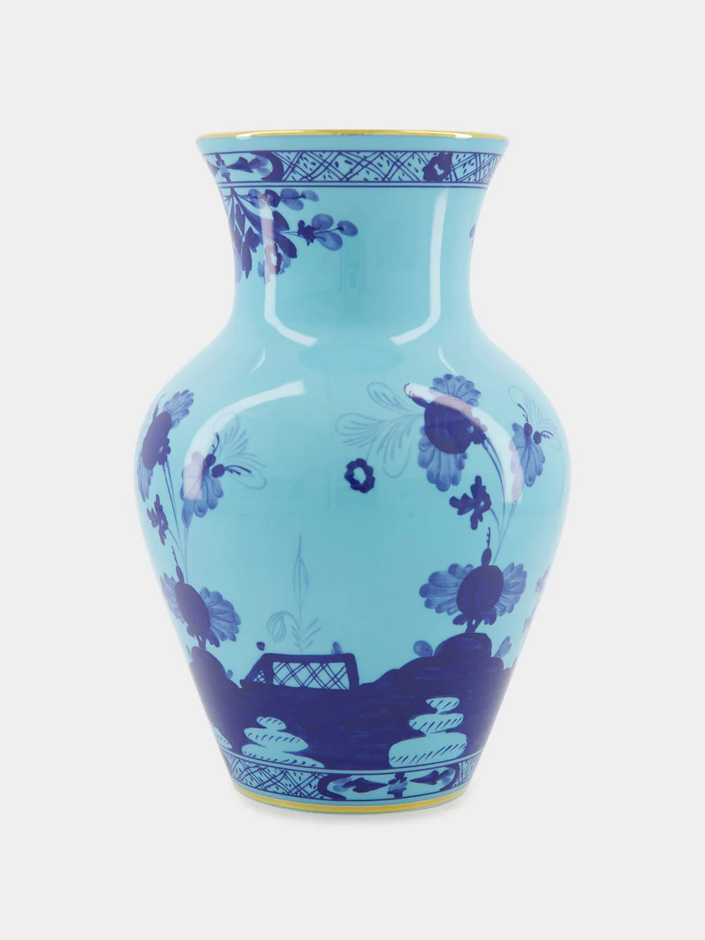 Oriente Italiano Iris Ming Vase - Image 3