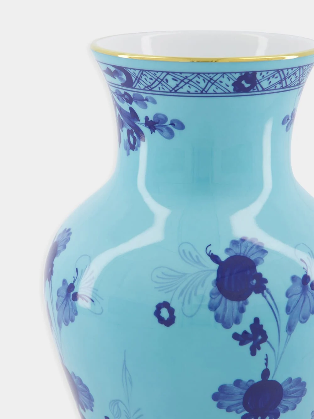 Oriente Italiano Iris Ming Vase - Image 4