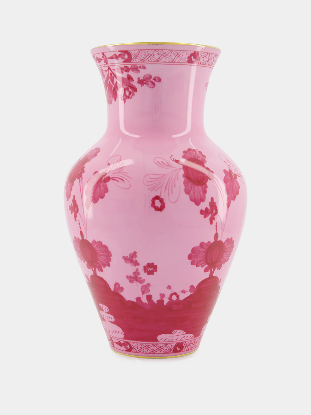 Oriente Italiano Large Porpora Ming Vase - Image 2
