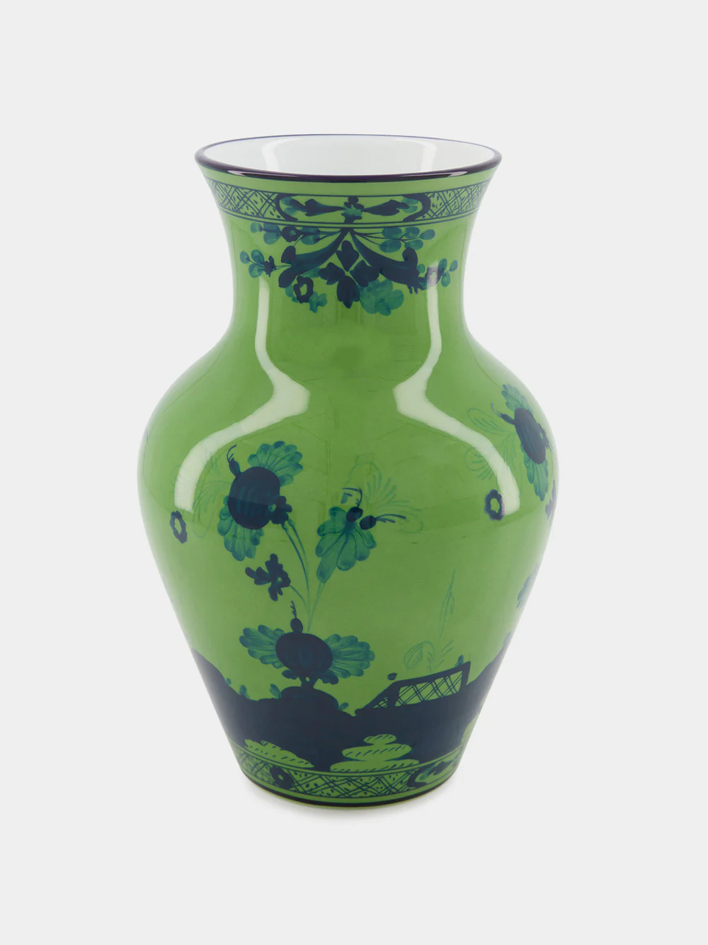 Oriente Italiano Malachite Ming Vase