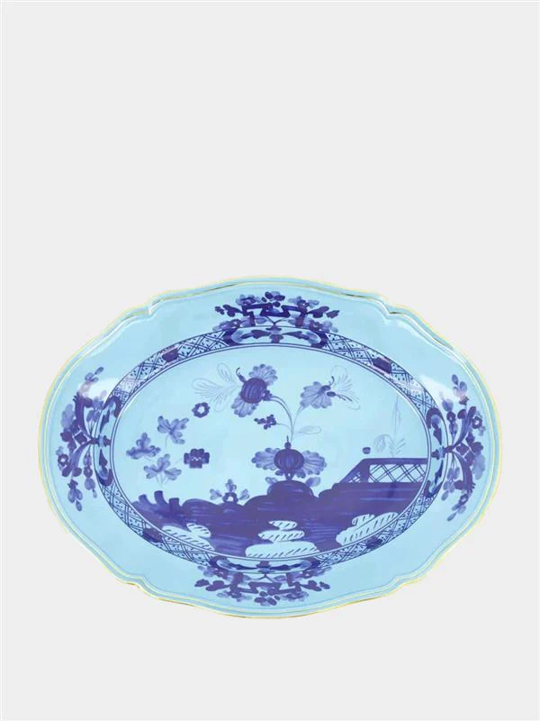 Oriente Italiano Iris Oval Platter