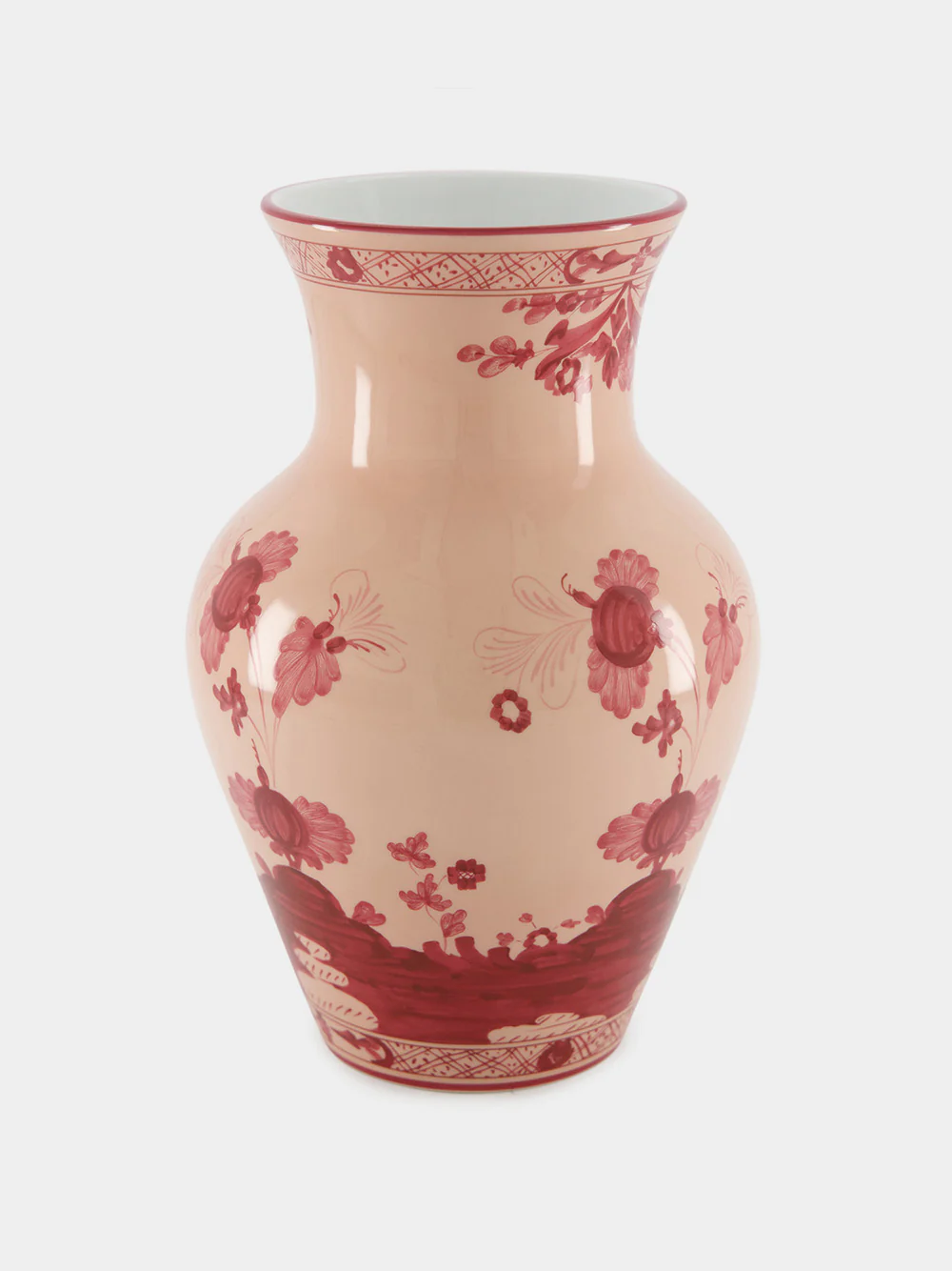 Oriente Italiano Vermiglio Ming Vase - Image 2