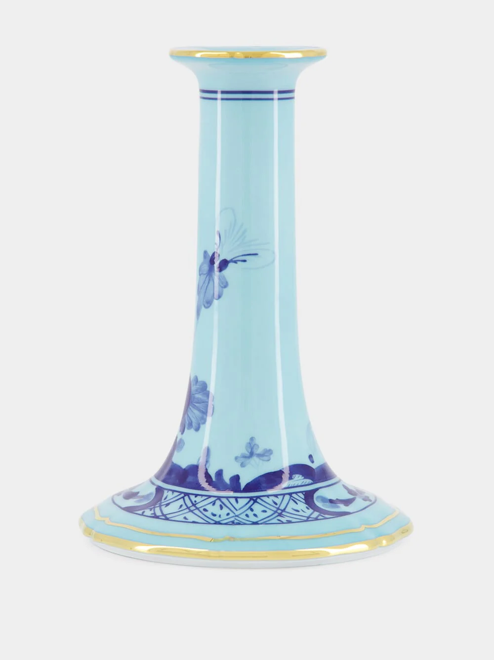 Iris Oriente Italiano Porcelain Candleholder - Image 4