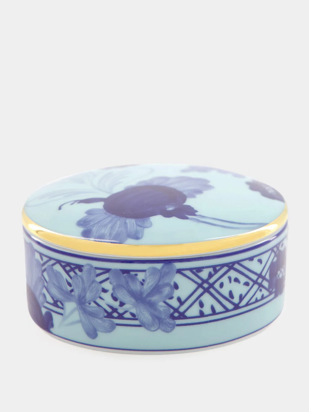 Iris Porcelain Jewelry Box - Image 3