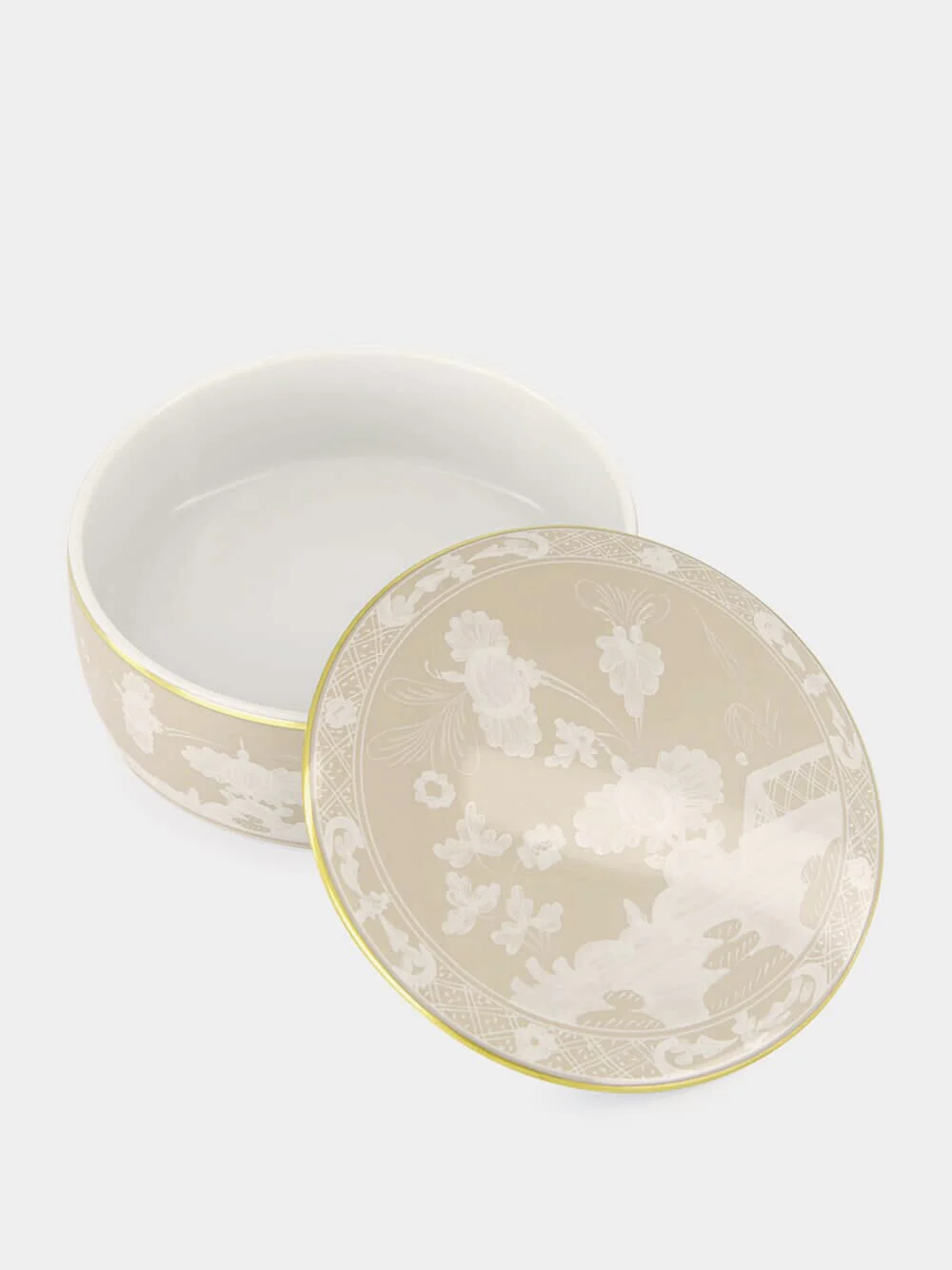 Meringa Oriente Italiano Porcelain Trinket Box - Image 2