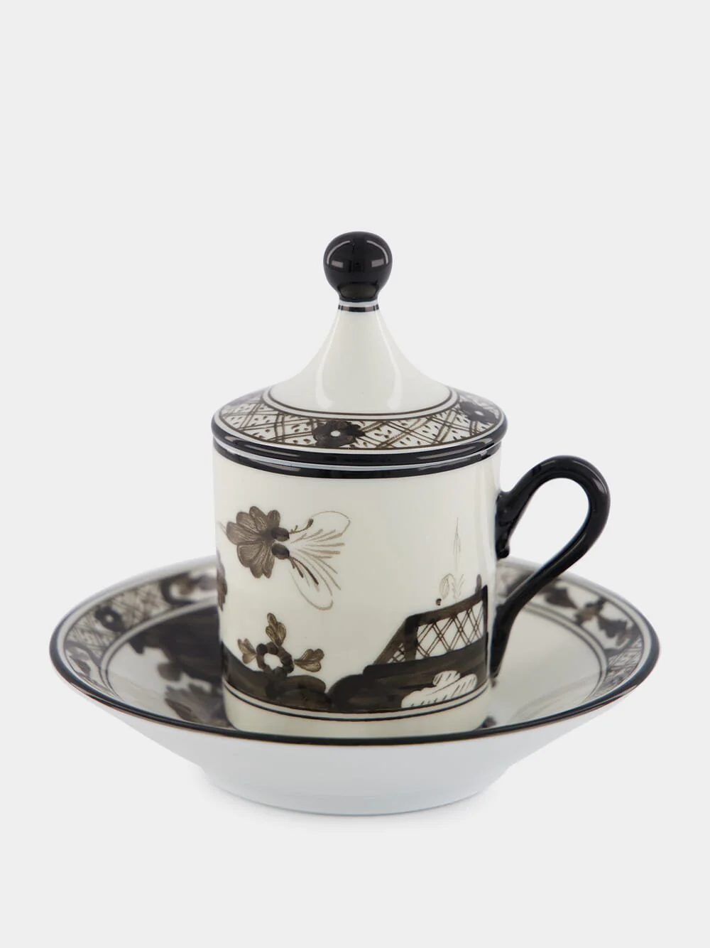 Oriente Italiano Albus Coffee Cup with Cover - Image 3