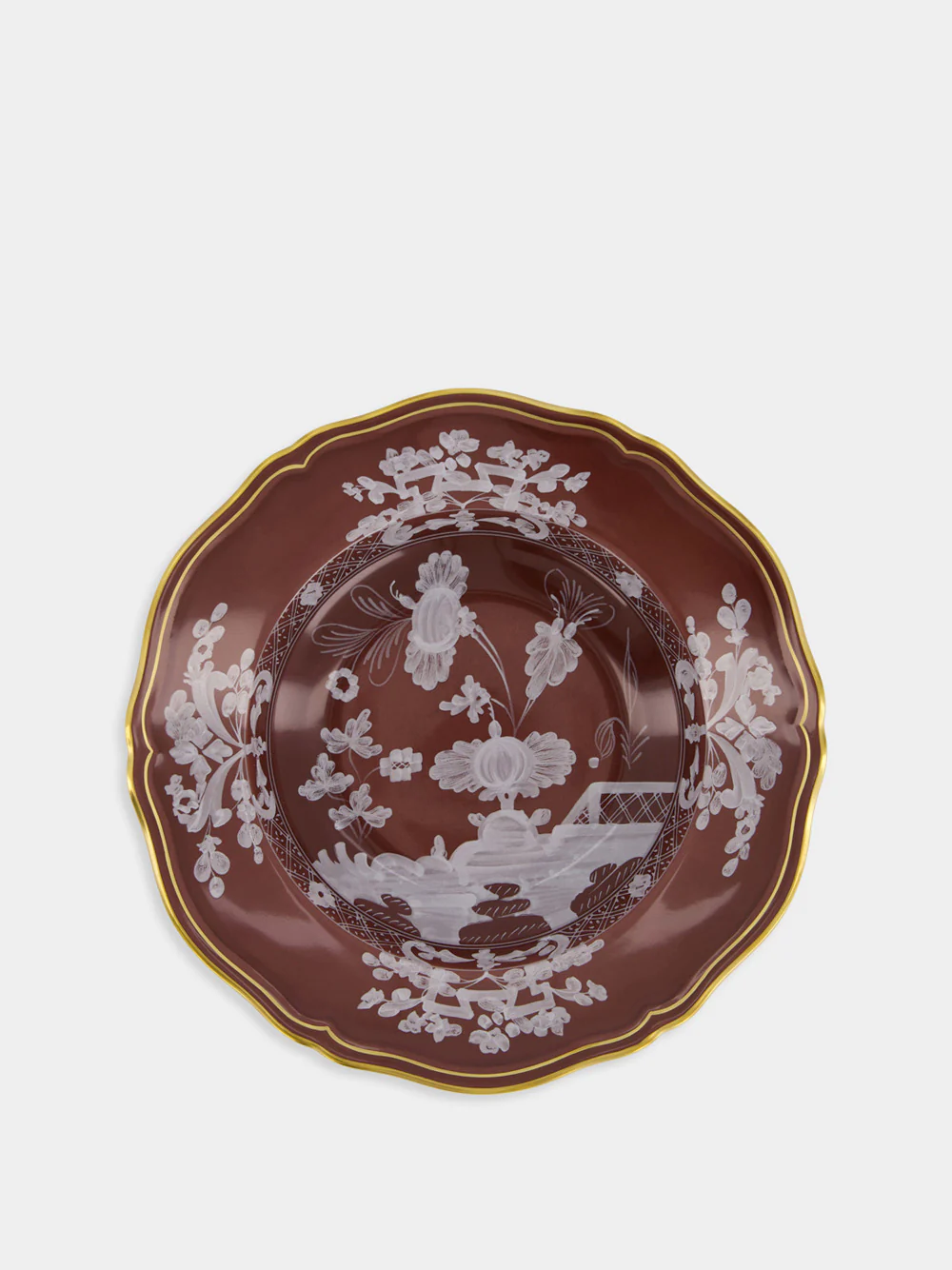 Oriente Italiano Castagna Soup Plate