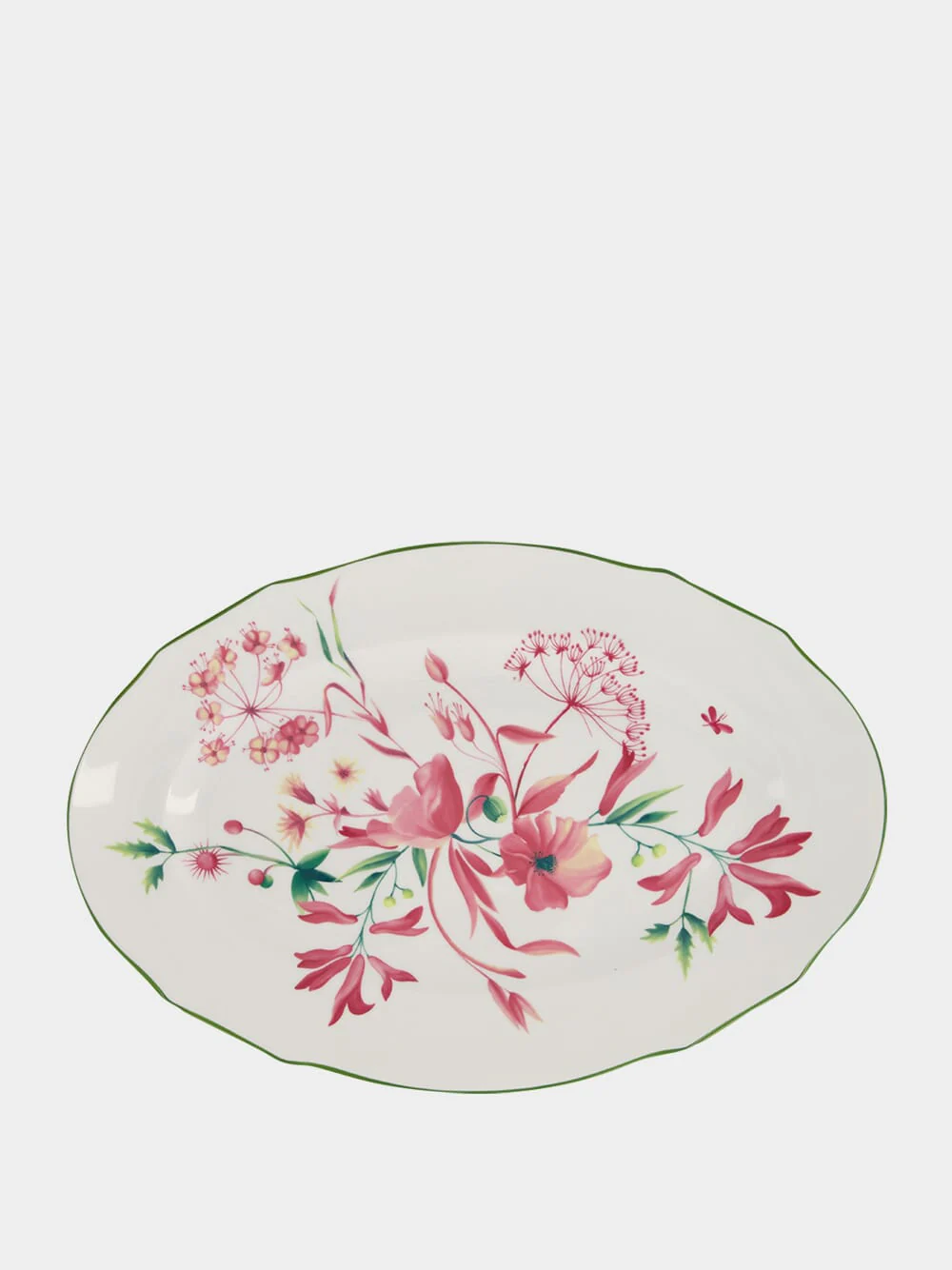 Florenza Malva Pink Oval Platter
