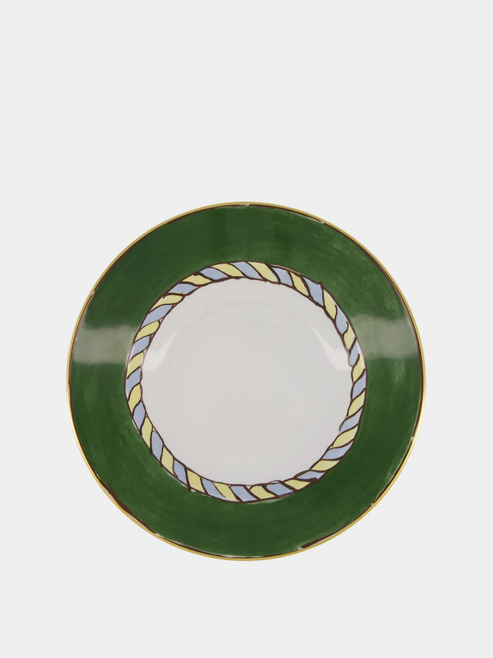 Soup Plate Il Viaggio di Nettuno in Amalfi Lemon