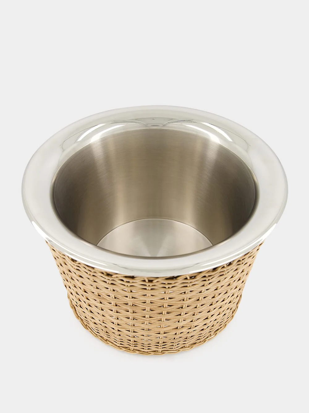 Menton N°1 Champagne Bucket Dark Rattan - Image 2