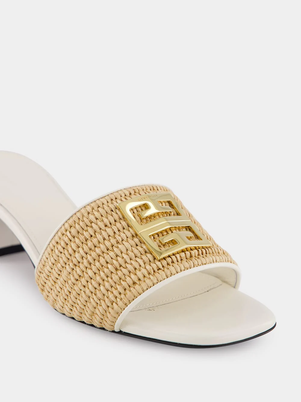 4G Mules In Raffia - Image 6