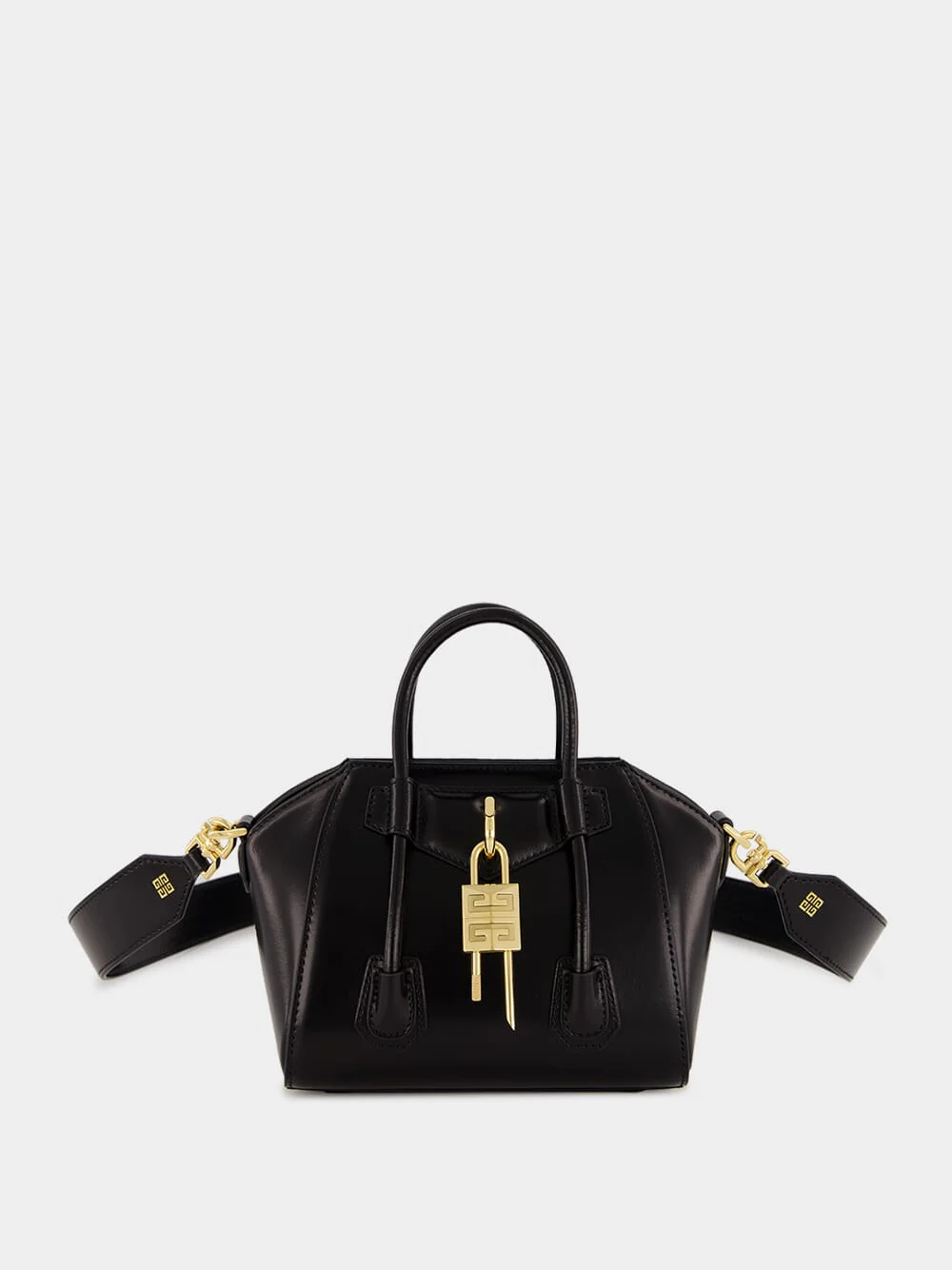Black Antigona Toy Lock Bag