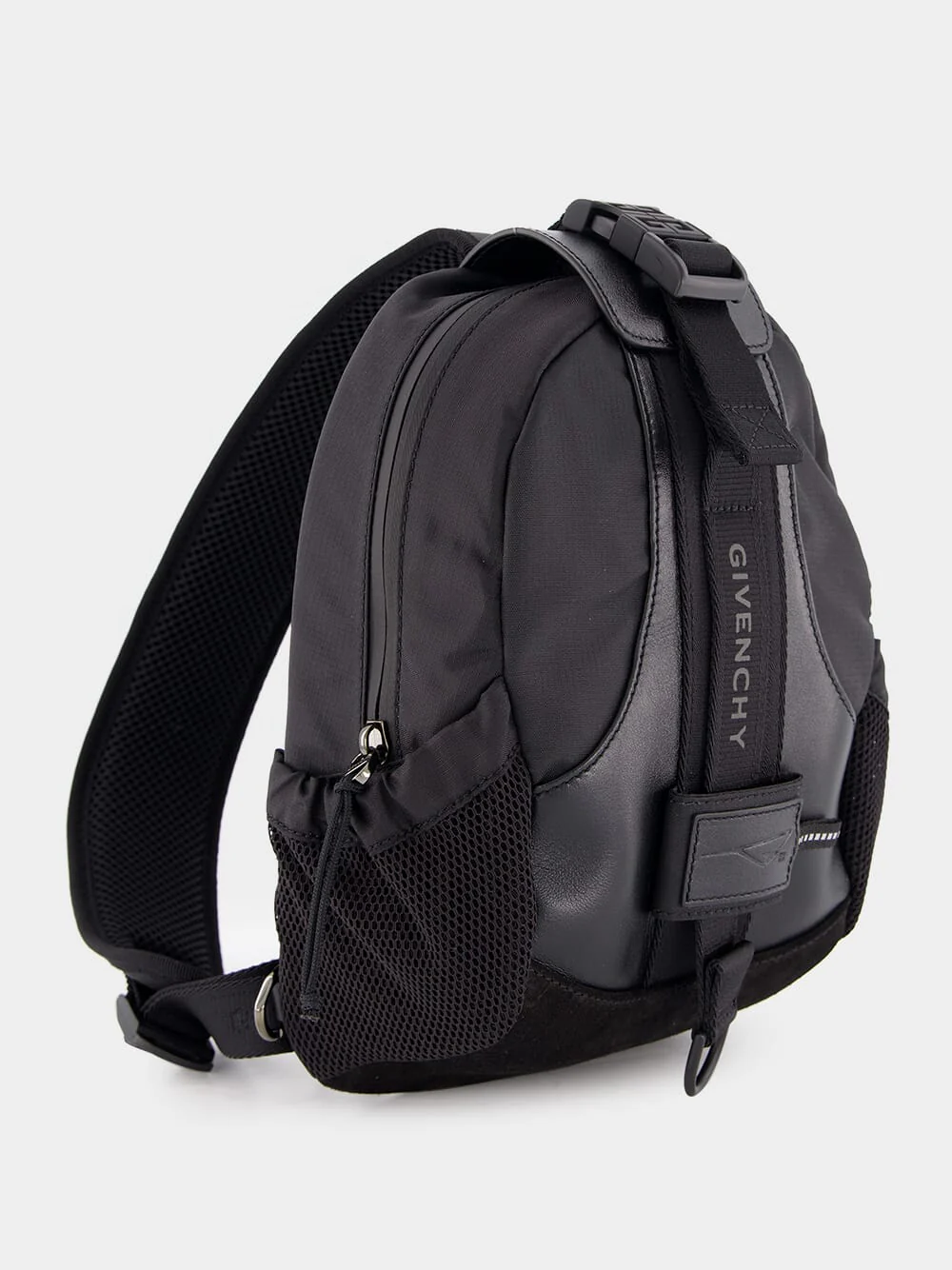 Black G-Trail Nylon Crossbody Bag - Image 3