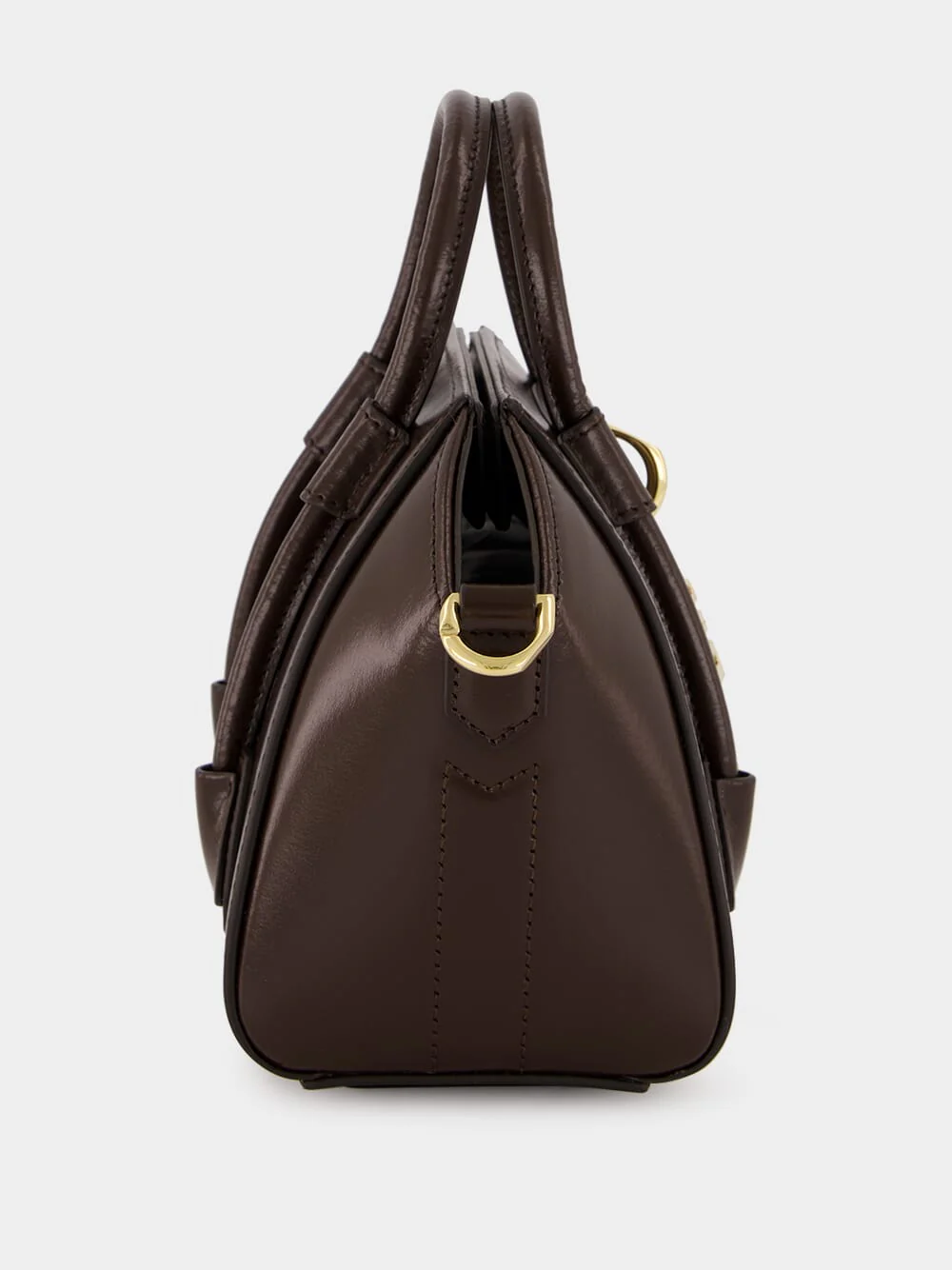 Ebony Brown Antigona Toy Lock Bag - Image 5