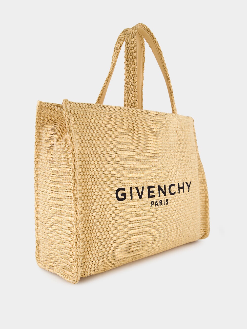 Medium G-Tote Bag in Raffia - Image 3